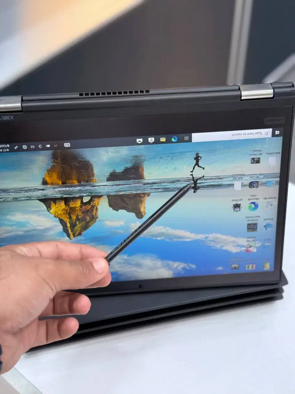 لپ تاپ تبلت LENOVO THINKPAD YOGA به همراه قلم|رایانه همراه|یزد, |دیوار