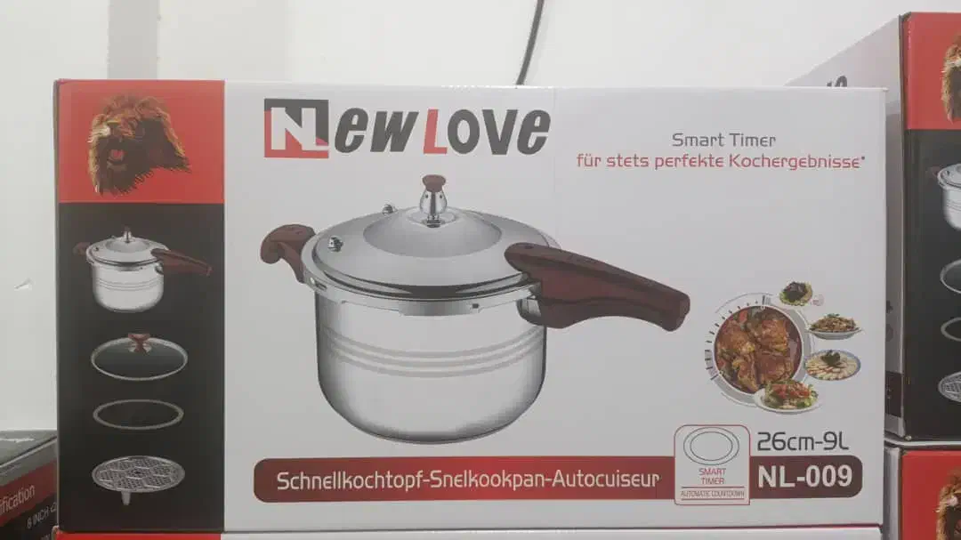 زودپز استیل در دو طرح و اندازه مختلف|ظروف پختوپز|بوشهر, |دیوار