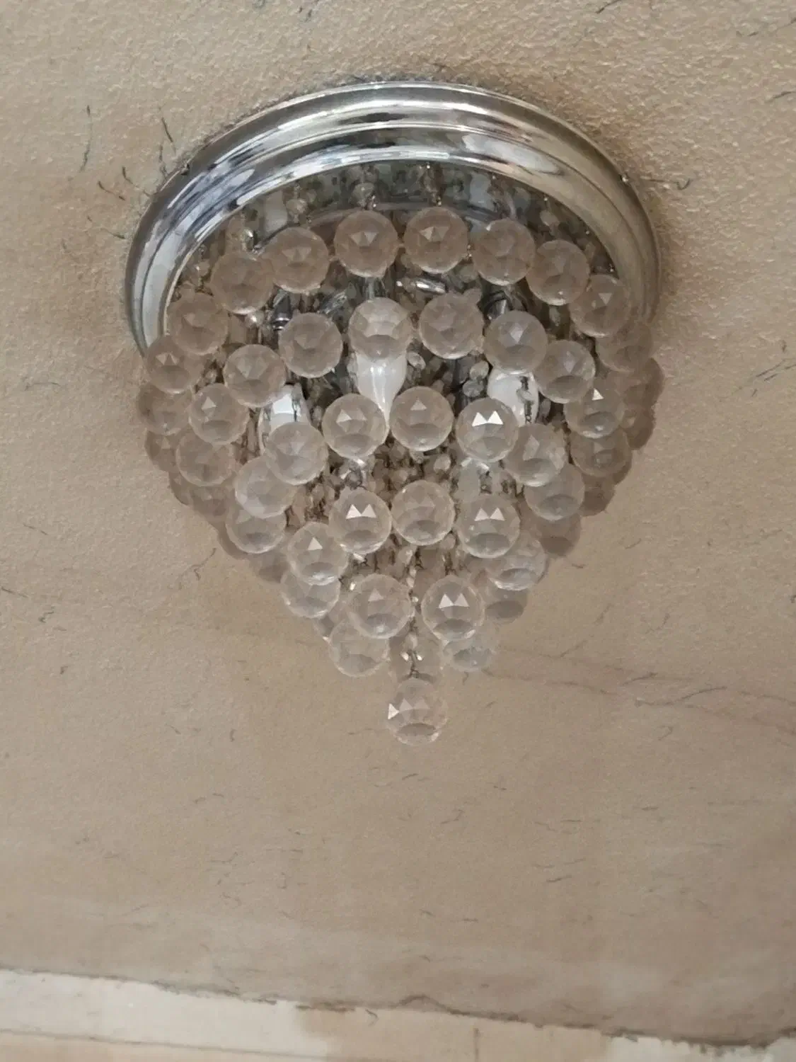 لوستر پنج شعله|لوستر و چراغ آویز|گرگان, |دیوار