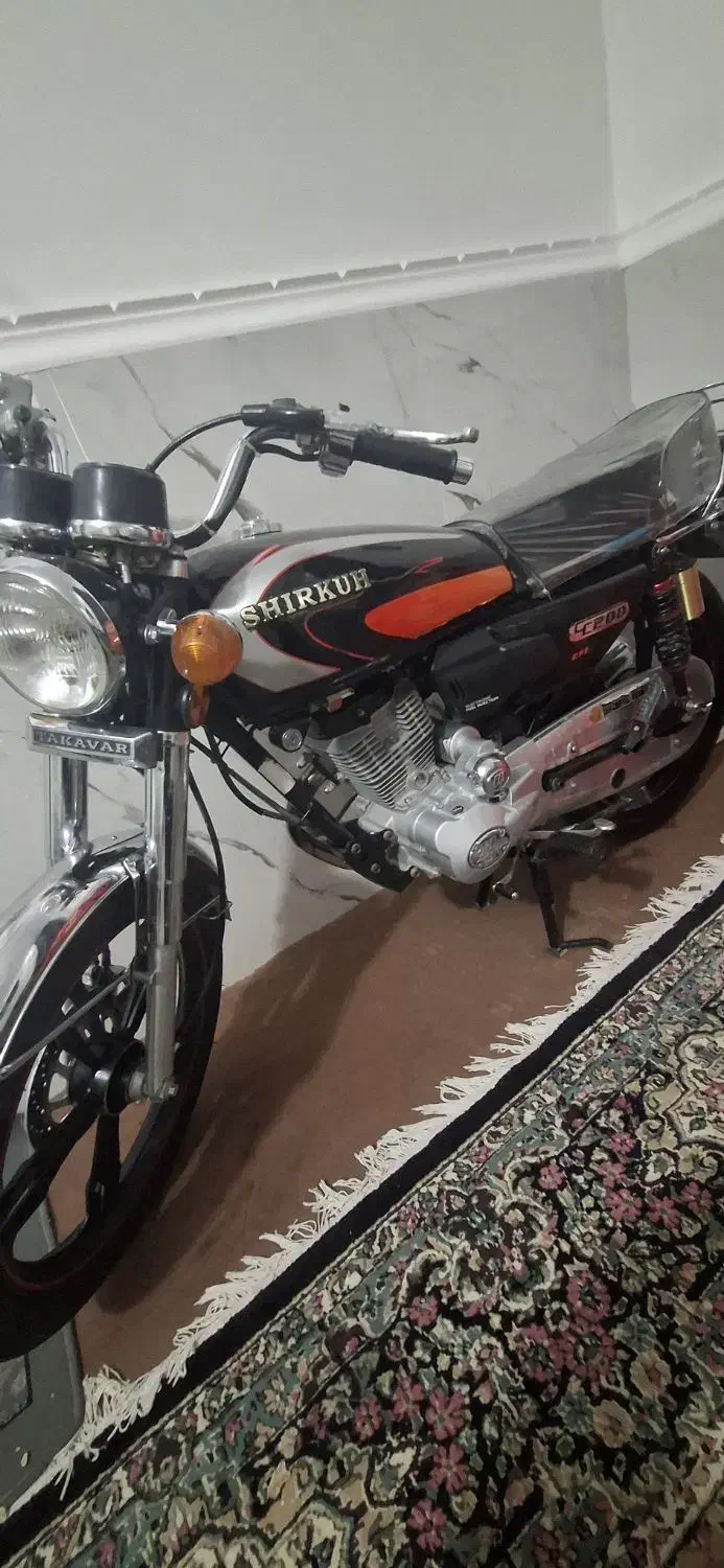 موتور۲۰۰شیرکوه تمام فابریک|موتورسیکلت|جیرفت, |دیوار