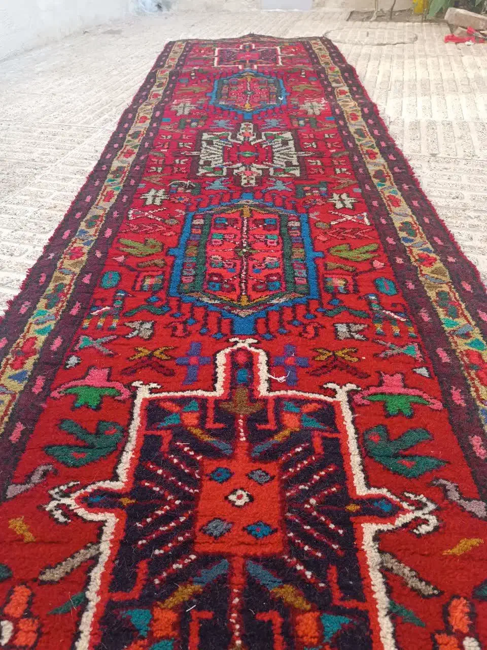 کناره هریس|فرش|تبریز, |دیوار