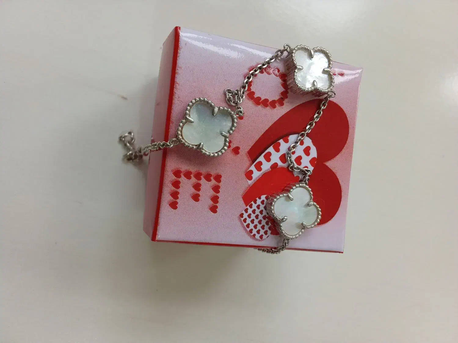 دستبند ونکلیف صدفی 3گل|جواهرات|تهران, حسنآباد|دیوار