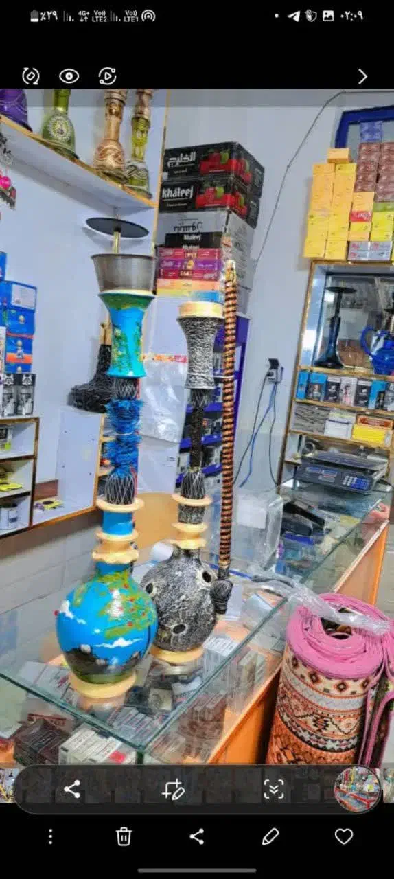 نی قلیون|صنایع دستی و سایر لوازم تزئینی|زابل, |دیوار