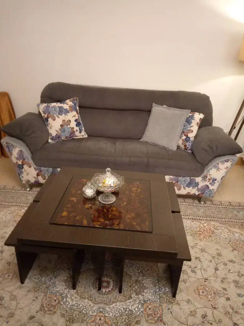 مبل به همراه میز وسط و عسلی|مبلمان خانگی و میز عسلی|کرج, ساماندهی|دیوار