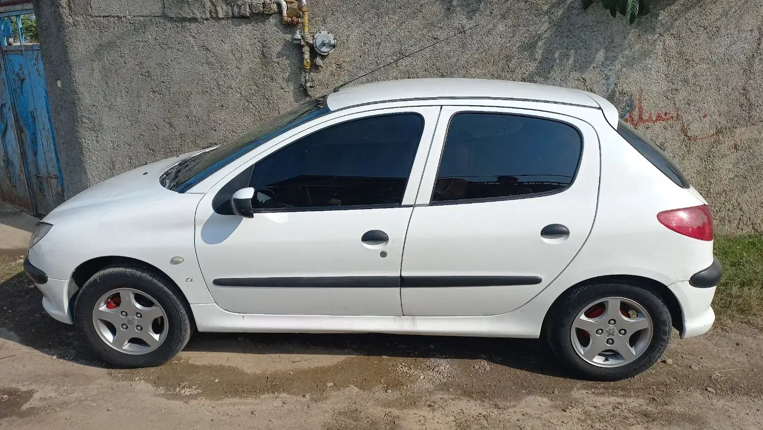 پژو ۲۰۶ تیپ ۲ TEU3 مدل ۹۴ بی رنگ|خودرو سواری و وانت|رشت, احمد گوراب|دیوار