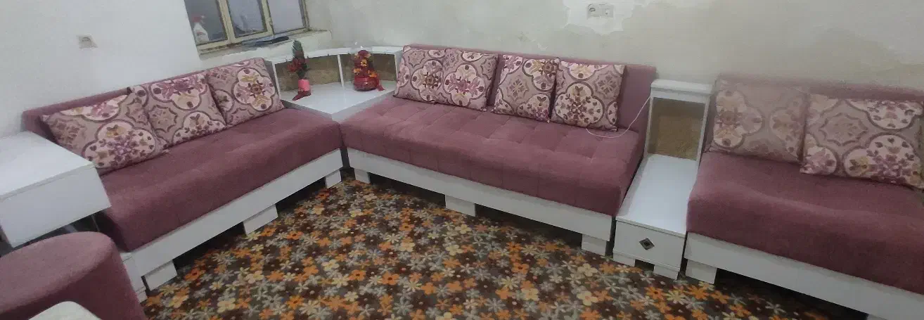 مبل ال ۹ نفره|مبلمان خانگی و میز عسلی|مرودشت, تخت جمشید|دیوار