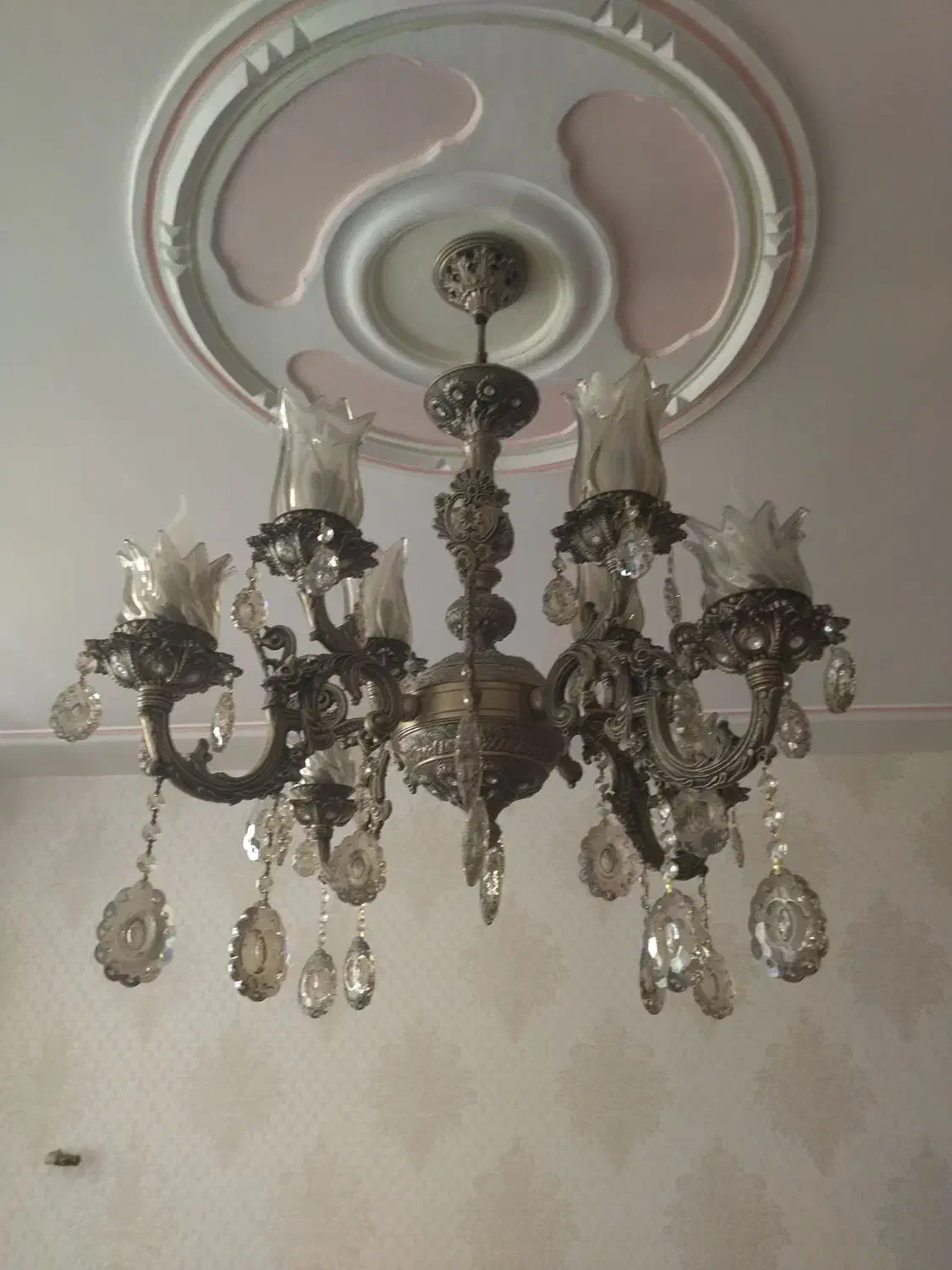 فروش یک جفت لوستر در حد نو|لوستر و چراغ آویز|آباده, |دیوار