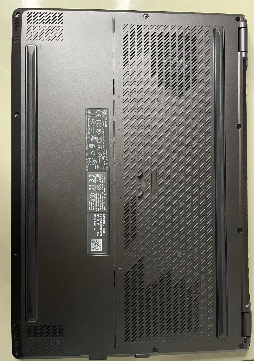 ASUS ROG zephyrus G15 GA503RW|رایانه همراه|تهران, مرزداران|دیوار