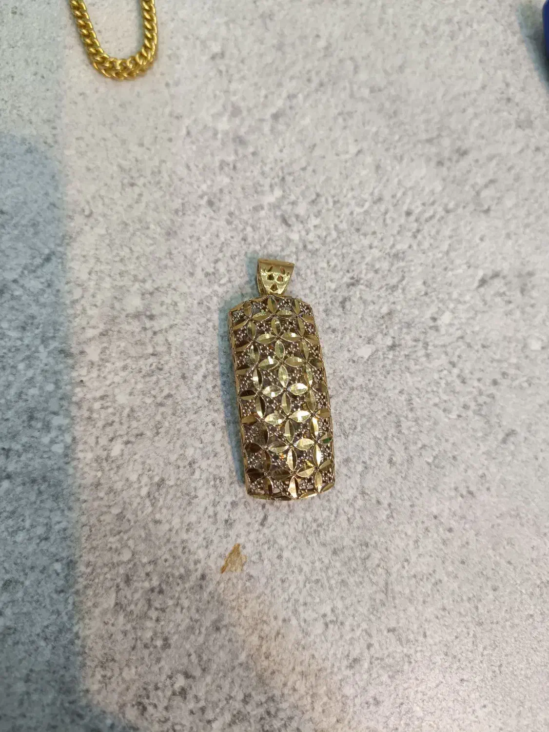 گردنبند و دستبند طلا 3 درصد|جواهرات|شیراز, شاهچراغ|دیوار