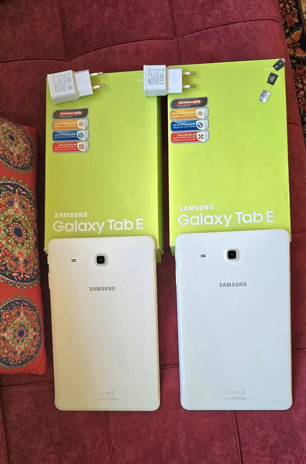 ۲دستگاه تبلت سامسونگ Galaxy Tab E|تبلت|تهران, پونک|دیوار
