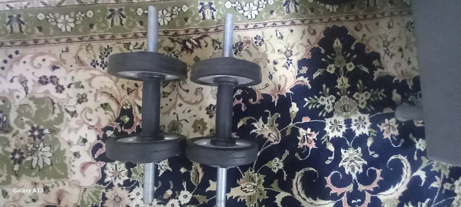 دمبل ورزشی در حد نو|تجهیزات ورزشی|سیب و سوران, |دیوار