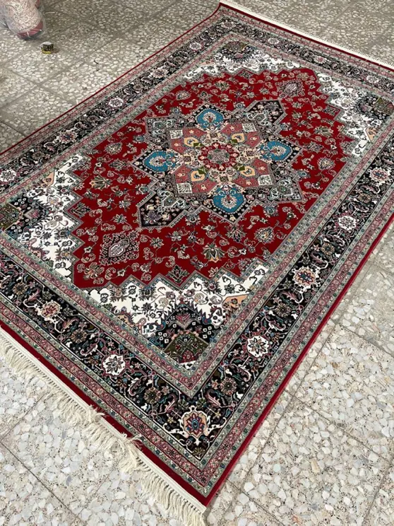 بورس فرش لاکی (قرمز) کاشان|فرش|کاشان, حاج جمال|دیوار