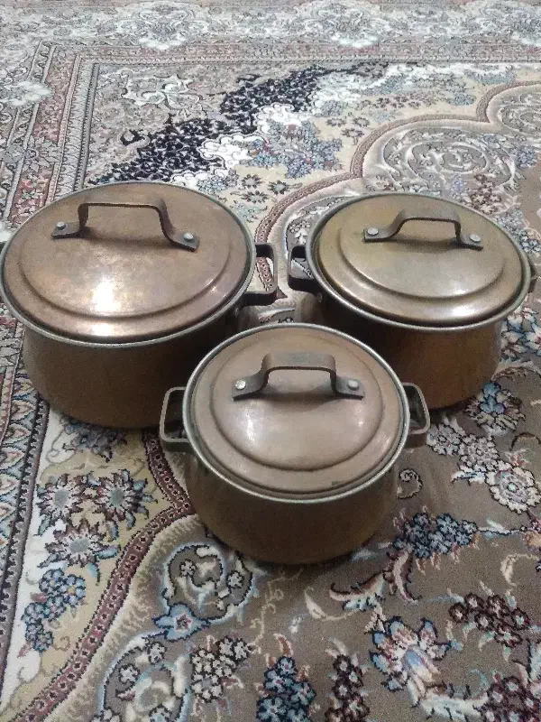 قابلمه مسی|ظروف پخت‌وپز|قم, ولیعصر|دیوار