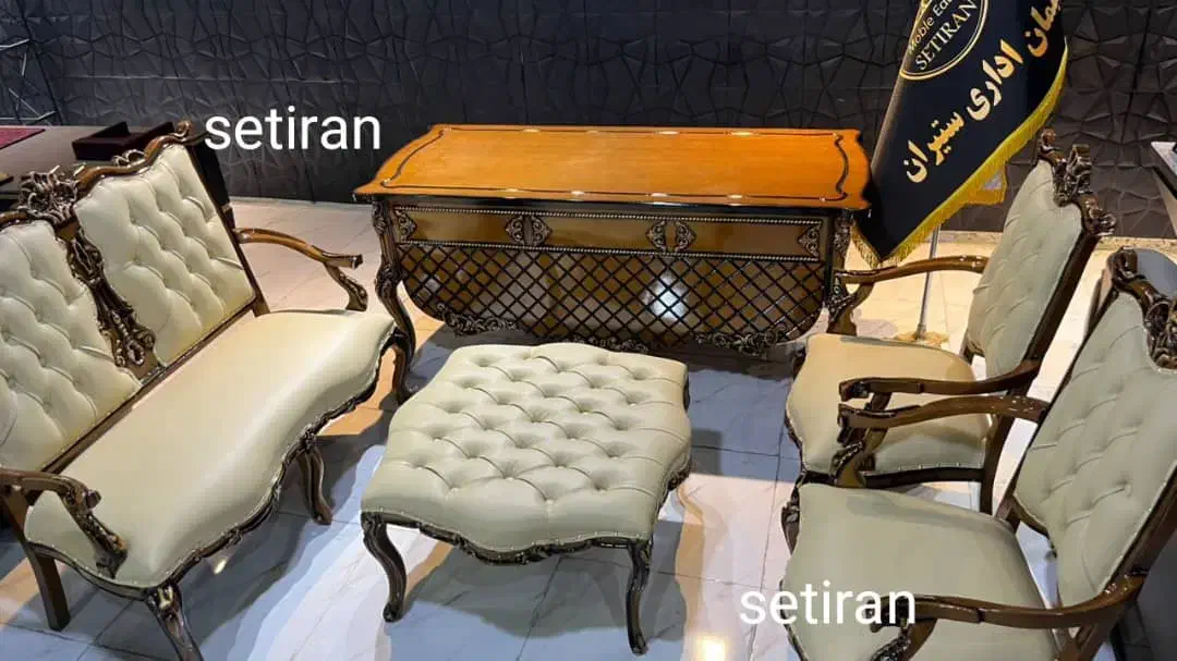 مبلمان اداری یراق نقره ای|مبلمان اداری|کرج, چمران|دیوار