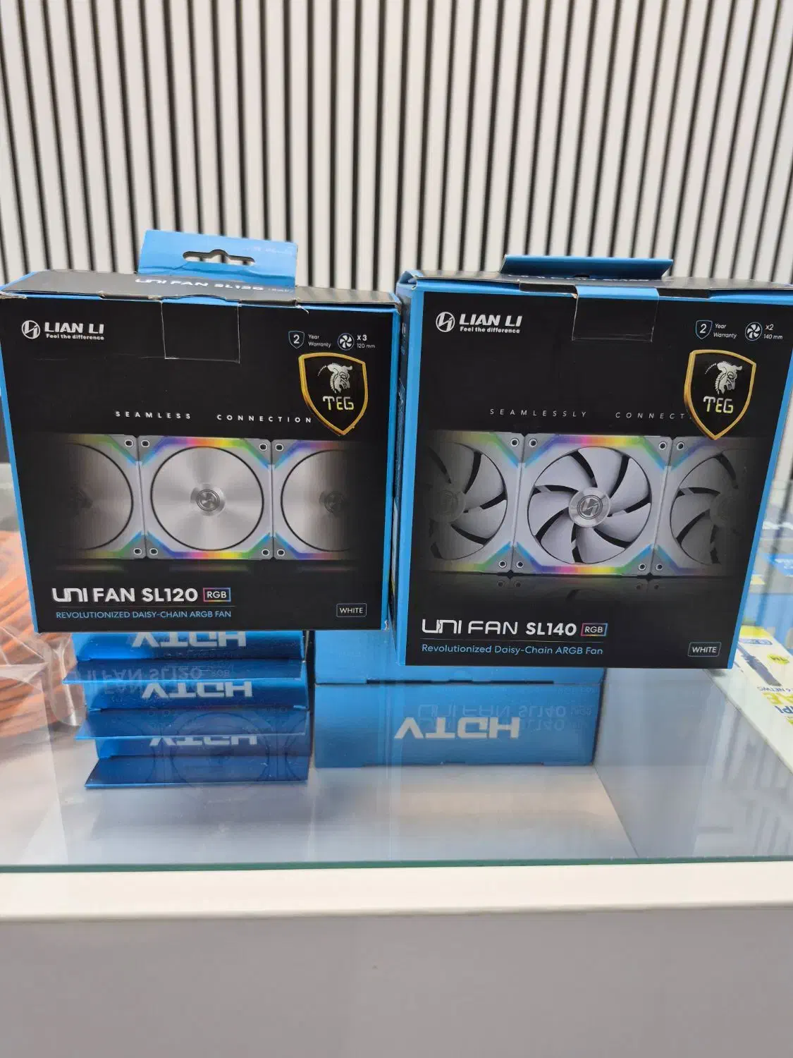 فن های کیس Sl120 و Sl140 لیان لی|قطعات و لوازم جانبی رایانه|کرمانشاه, |دیوار