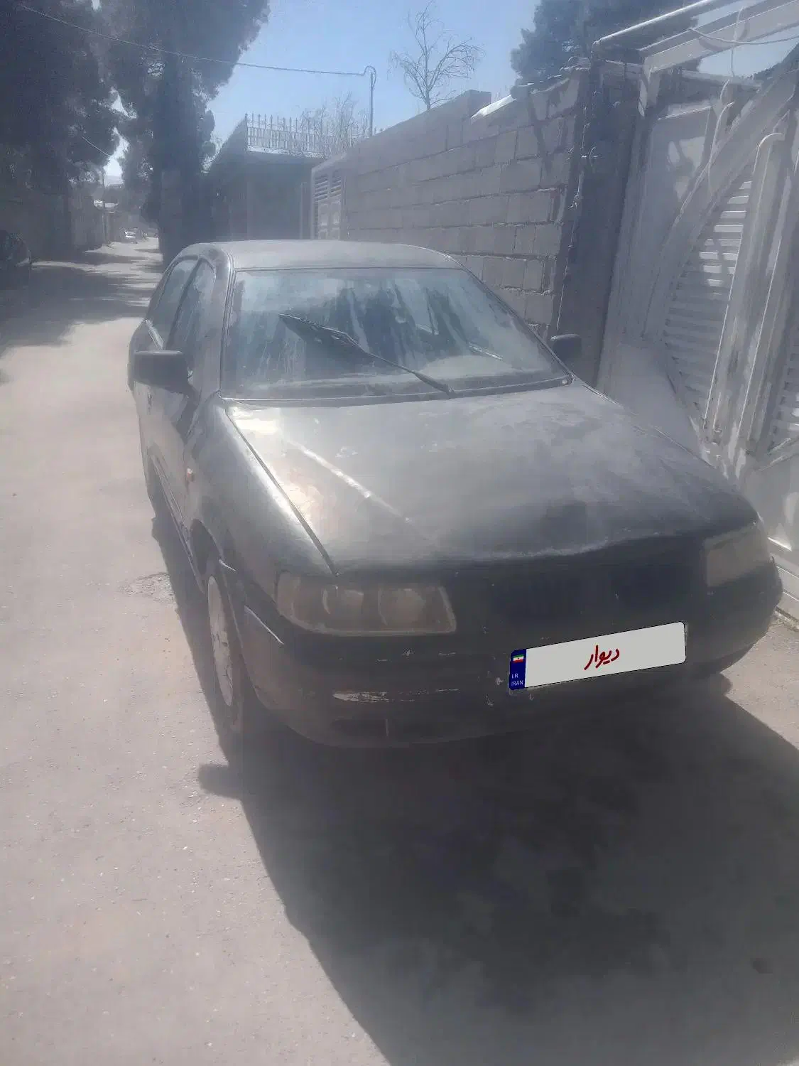 سمند ۸۲مشکی|خودرو سواری و وانت|زرقان, |دیوار