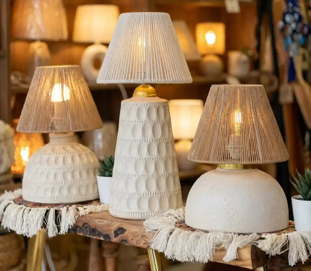 ست شمعدونی چوبی آباژور لوستر|صنایع دستی و سایر لوازم تزئینی|تربت‌حیدریه, شهرک ولیعصر|دیوار