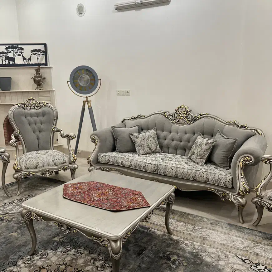 مبل کلاسیک الیزابت|مبلمان خانگی و میز عسلی|یزد, |دیوار