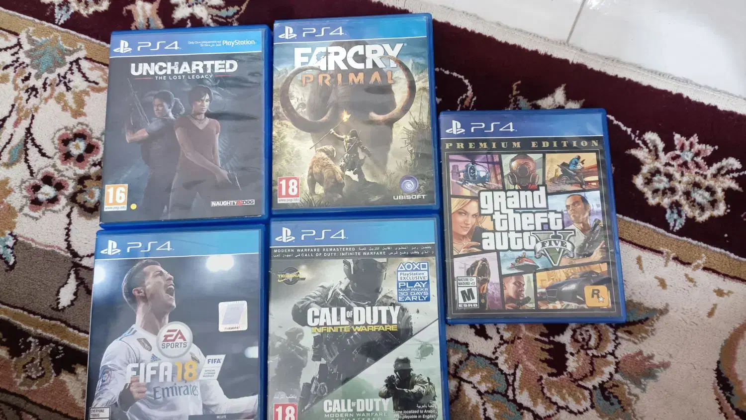 بازی ps4 وps5 پی اس فور و فایو|کنسول، بازی ویدئویی و آنلاین|کرمانشاه, |دیوار