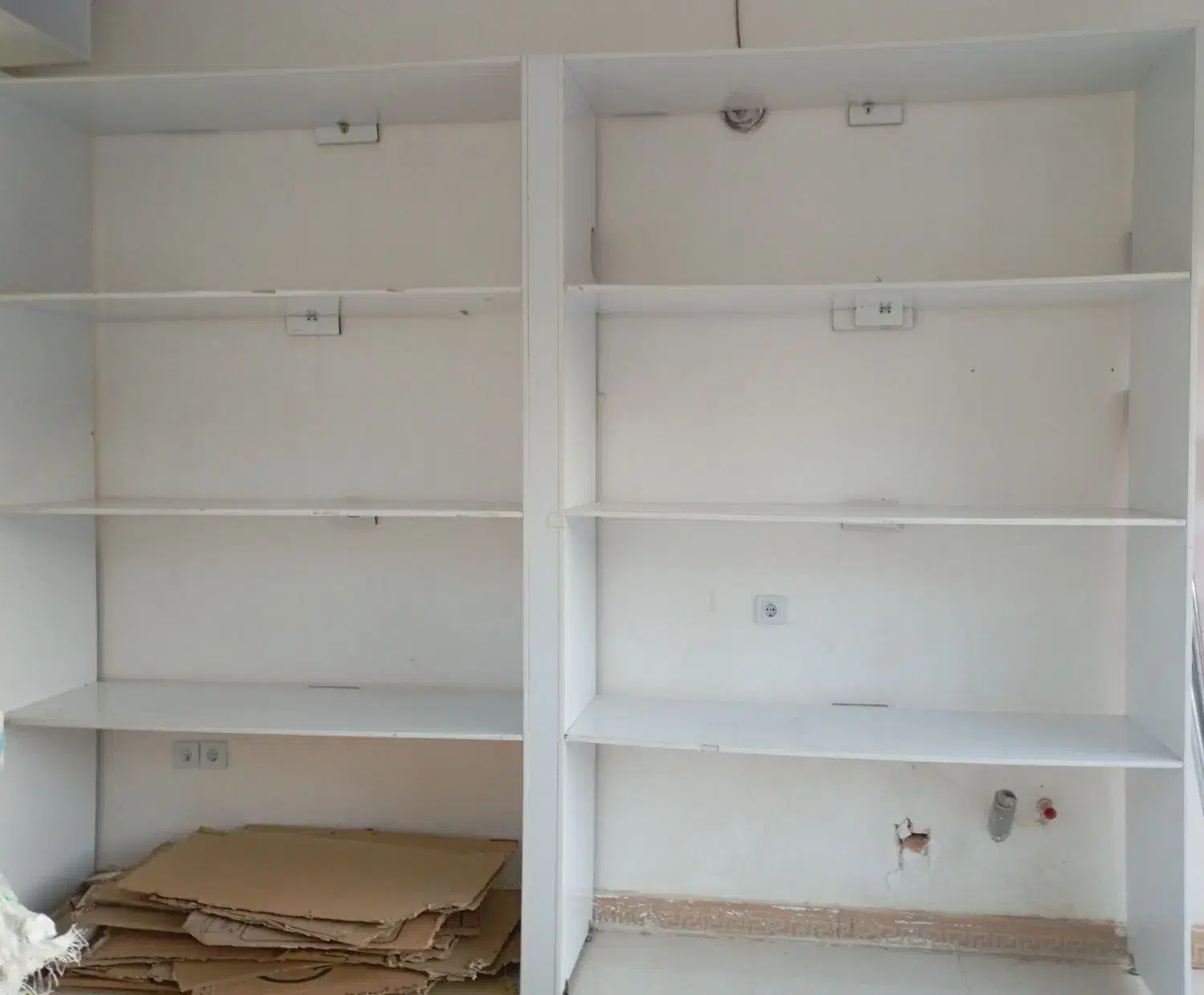 قفسه  فروشی|کتابخانه، شلف، قفسه‌های دیواری|گلبهار, شهر جدید گلبهار|دیوار