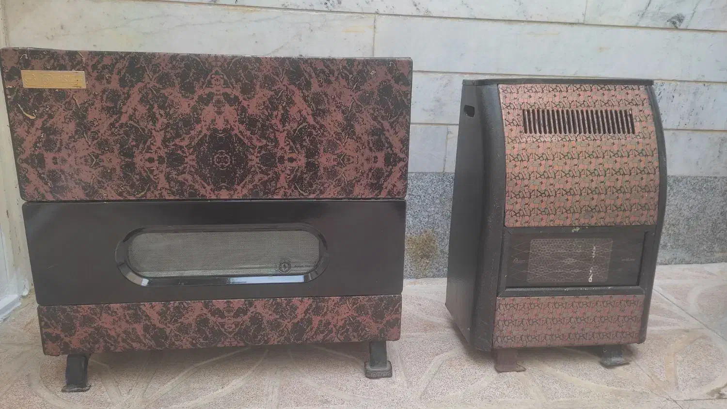 دوعددبخاری گازی درحدنو مهیاگاز تازه سروییس|بخاری، هیتر، شومینه|میانه, |دیوار