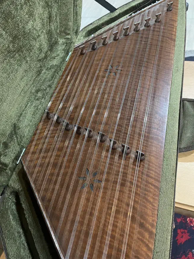 سنتور دو مهر موسوی|سازهای سنتی|اهواز, یوسفی|دیوار