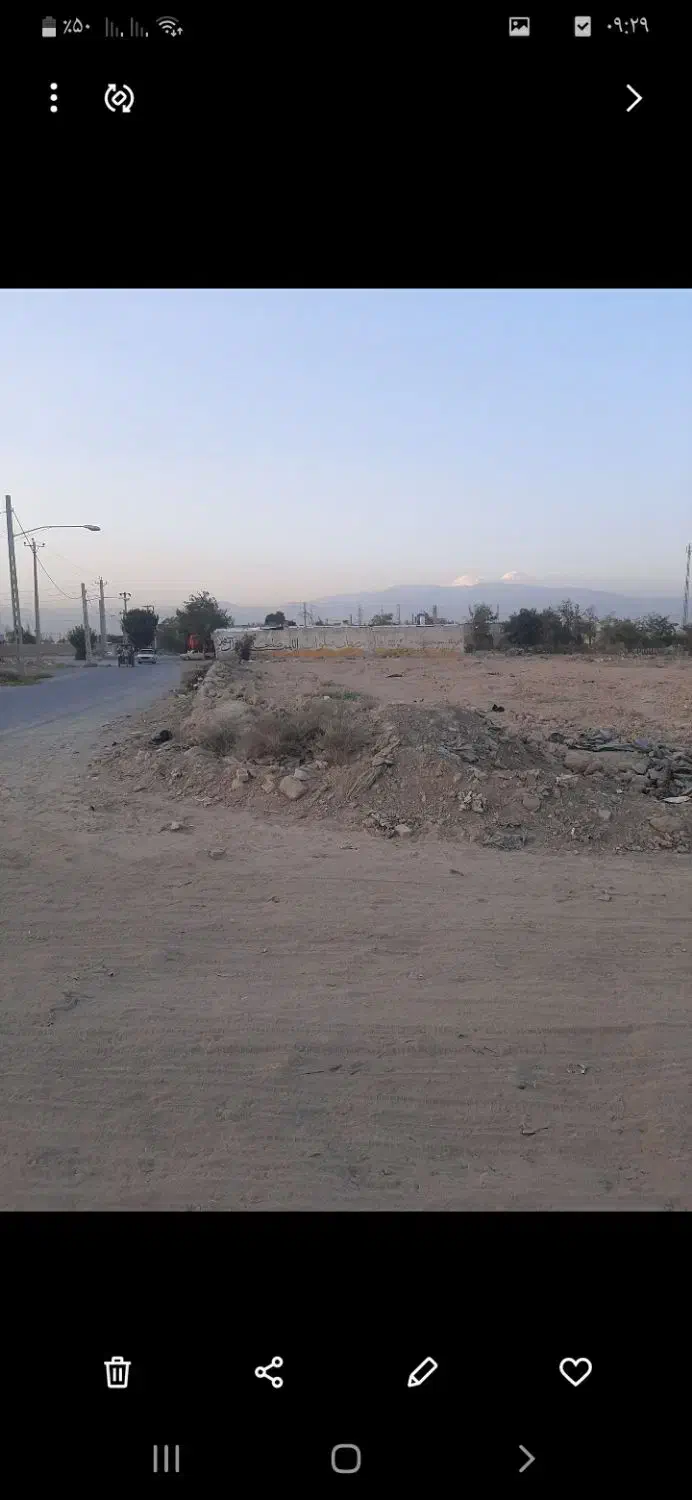 زمین فروشی ۱۵۳۶ مترمربع سند شش دانگ بحر ۸۷ مترمربع|فروش زمین و ملک کلنگی|چهاردانگه (تهران), |دیوار