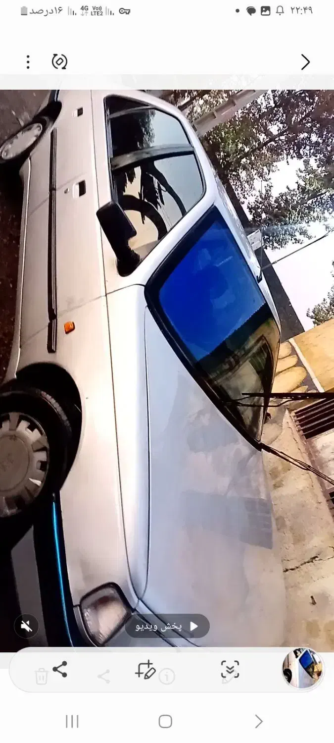 فروش خودرو ۴۰۵ نقره ای|خودرو سواری و وانت|قرچک, زیبا شهر|دیوار