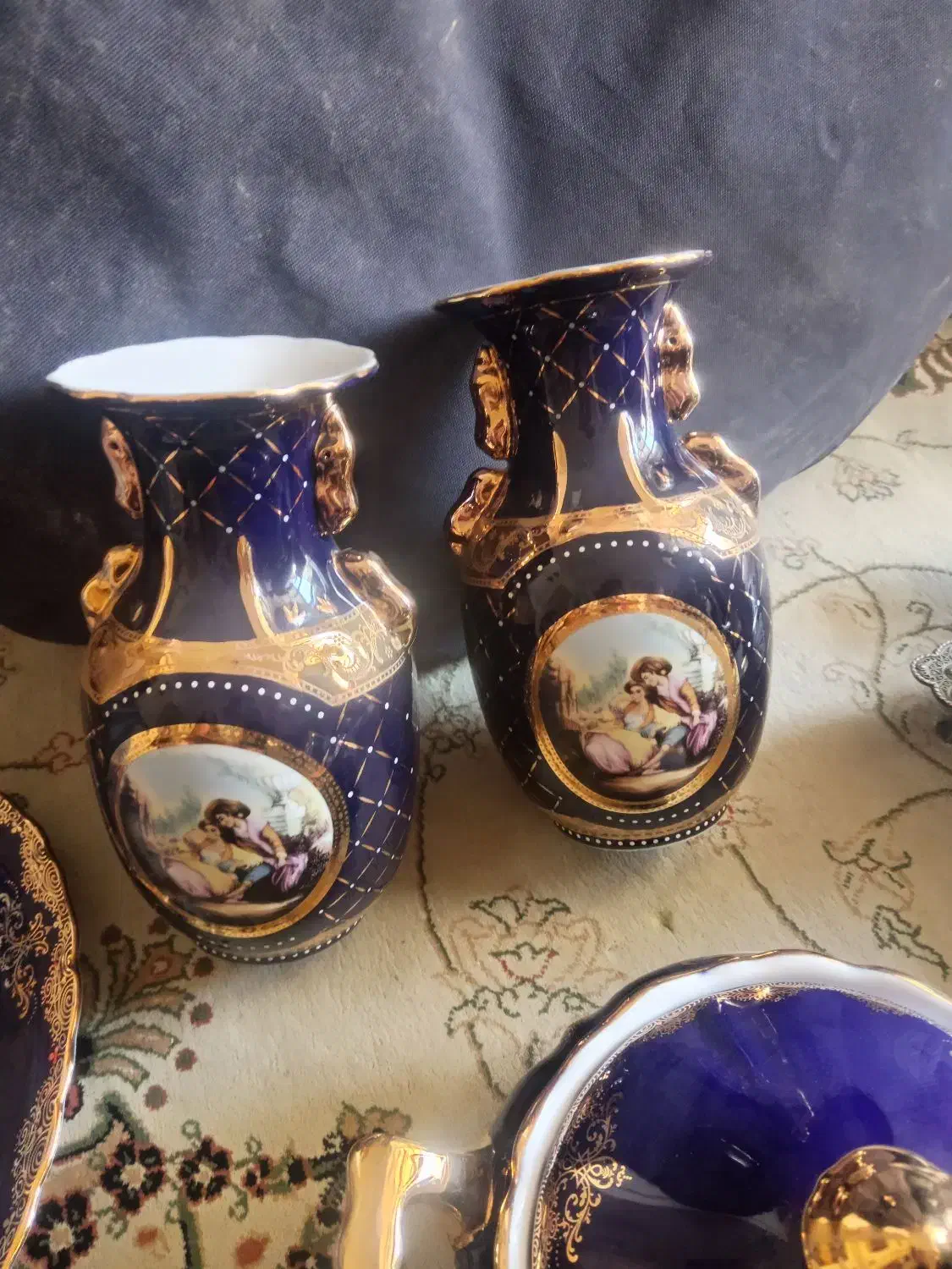 فروش ظروف سورمه ای ژاپنی|ظروف سرو و پذیرایی|نجف‌آباد, شیخ آباد|دیوار