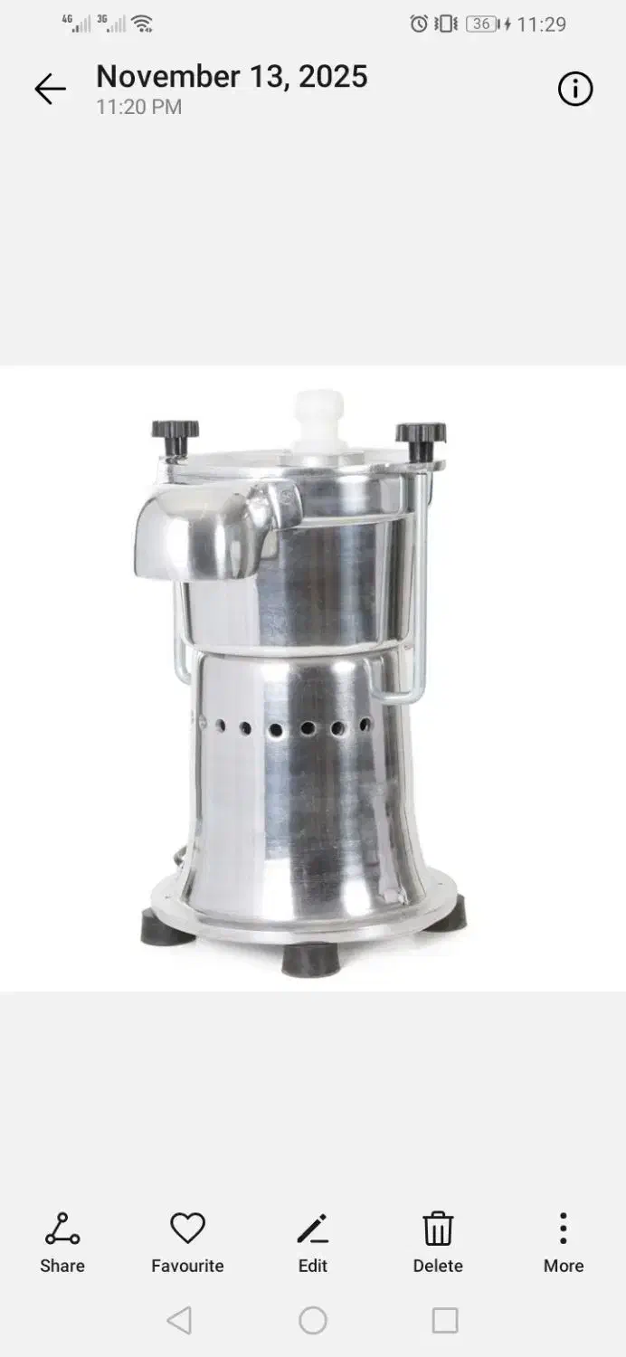 وسایل مغازه آبمیوه بستنی آبمیوه گیر صنعتی کامپوزیت|فروشگاه و مغازه|نمین, |دیوار