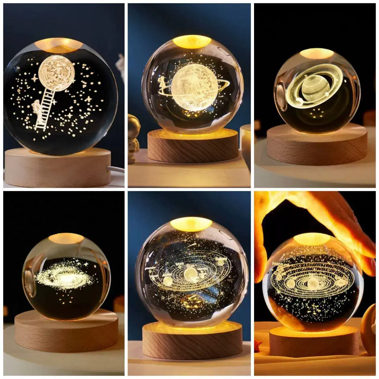 گوی کریستالی|چراغ خواب و آباژور|کرمانشاه, |دیوار