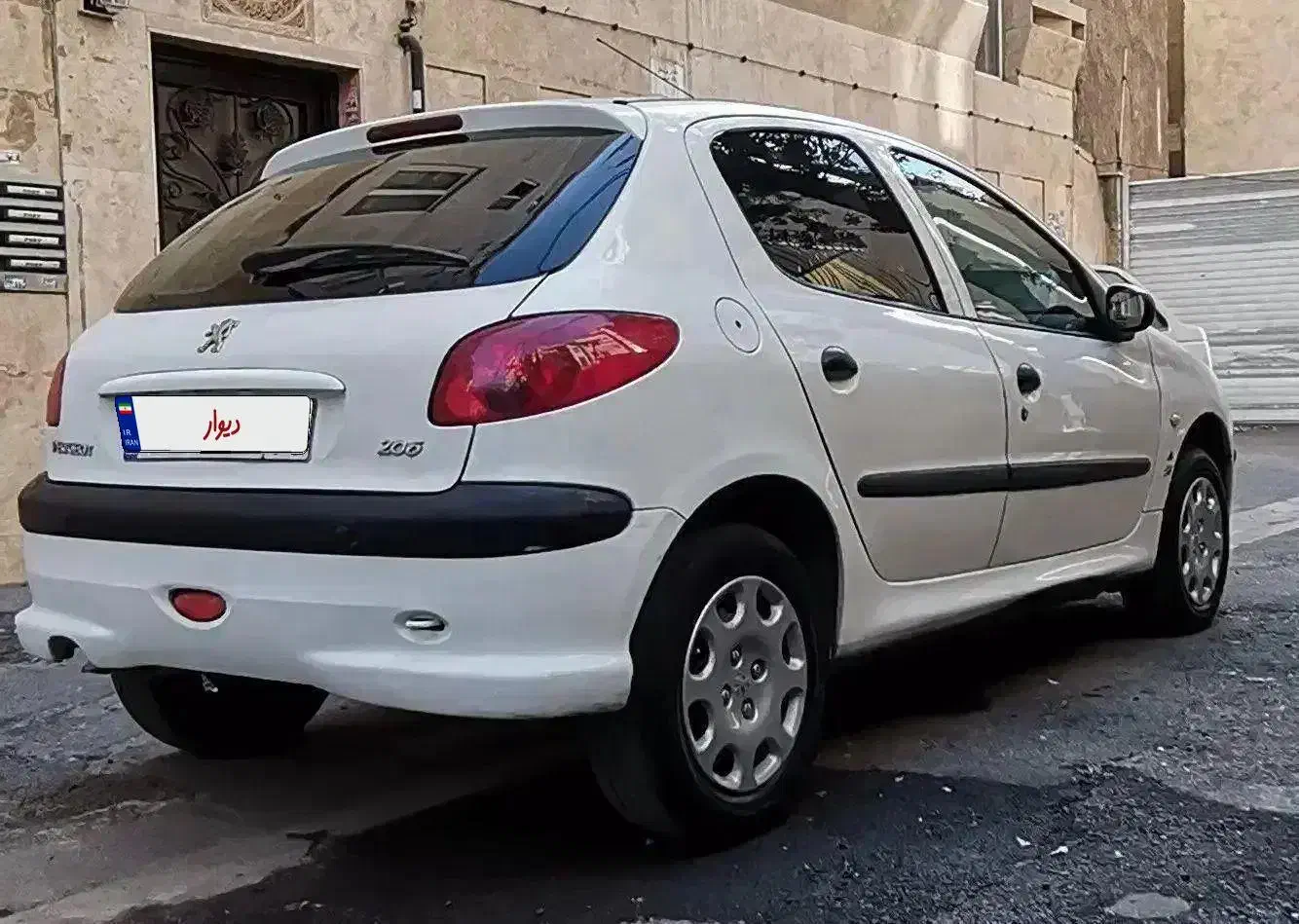 پژو 206 تیپ 2 مدل 89|خودرو سواری و وانت|تهران, بهاران|دیوار