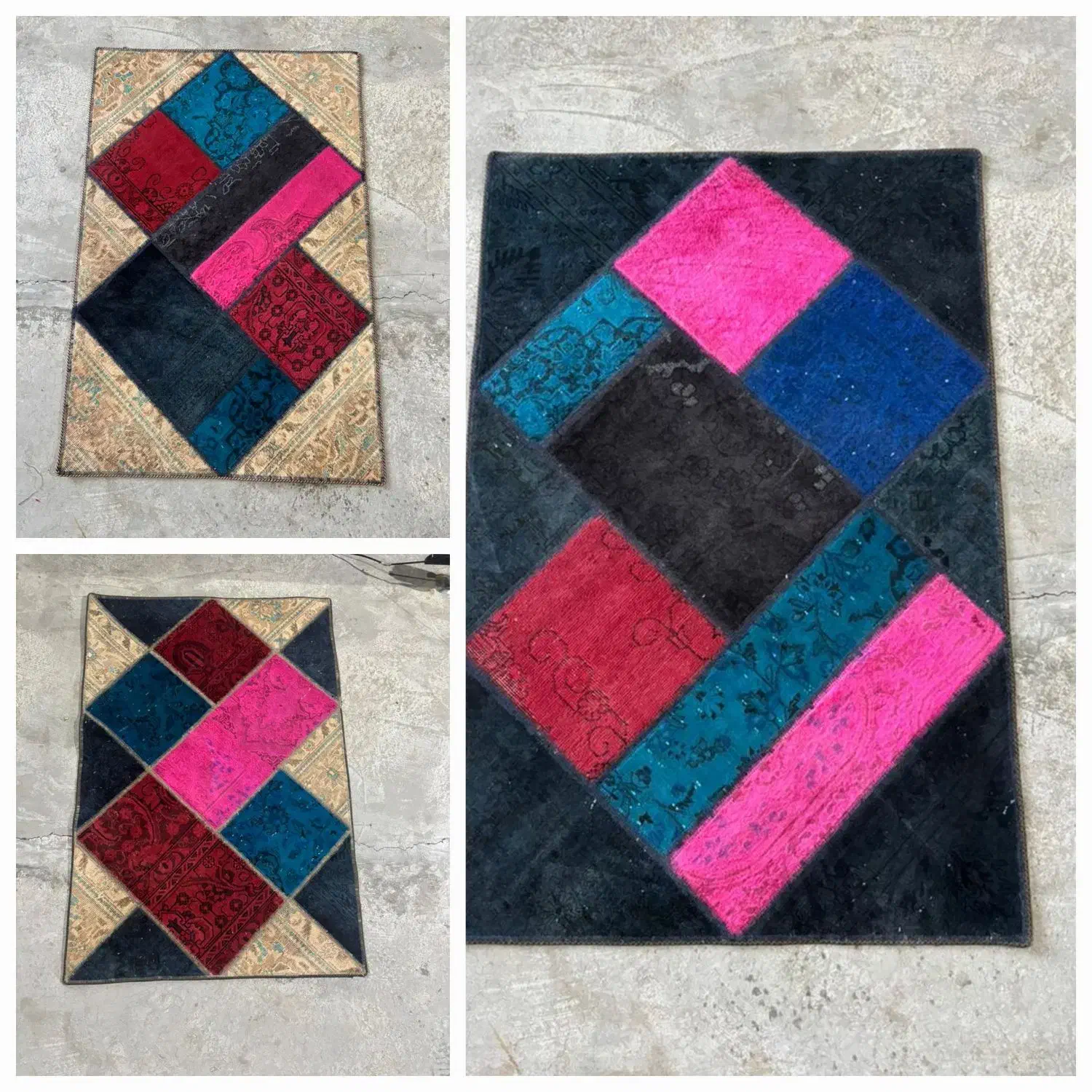 فرش دستبافت چهل تکه|فرش|ری, صفاییه (چشمه علی)|دیوار