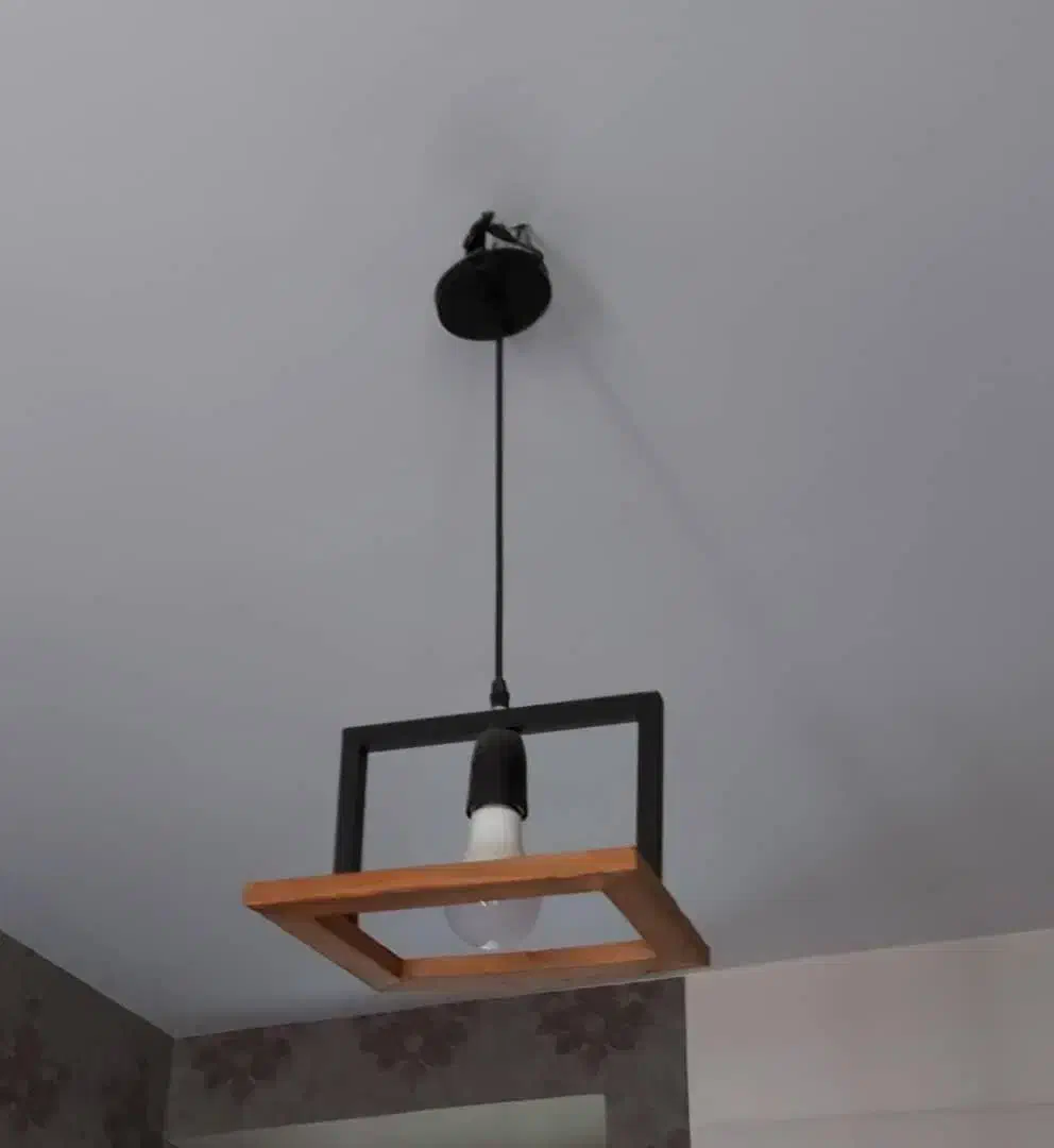 لوستر چوبی|لوستر و چراغ آویز|فردیس, قریشی|دیوار