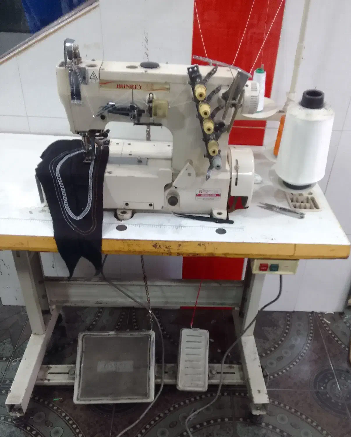 زیگزال ومیاندوز صنعتی در حد نو|چرخ خیاطی و ریسندگی|رشت, بازار|دیوار