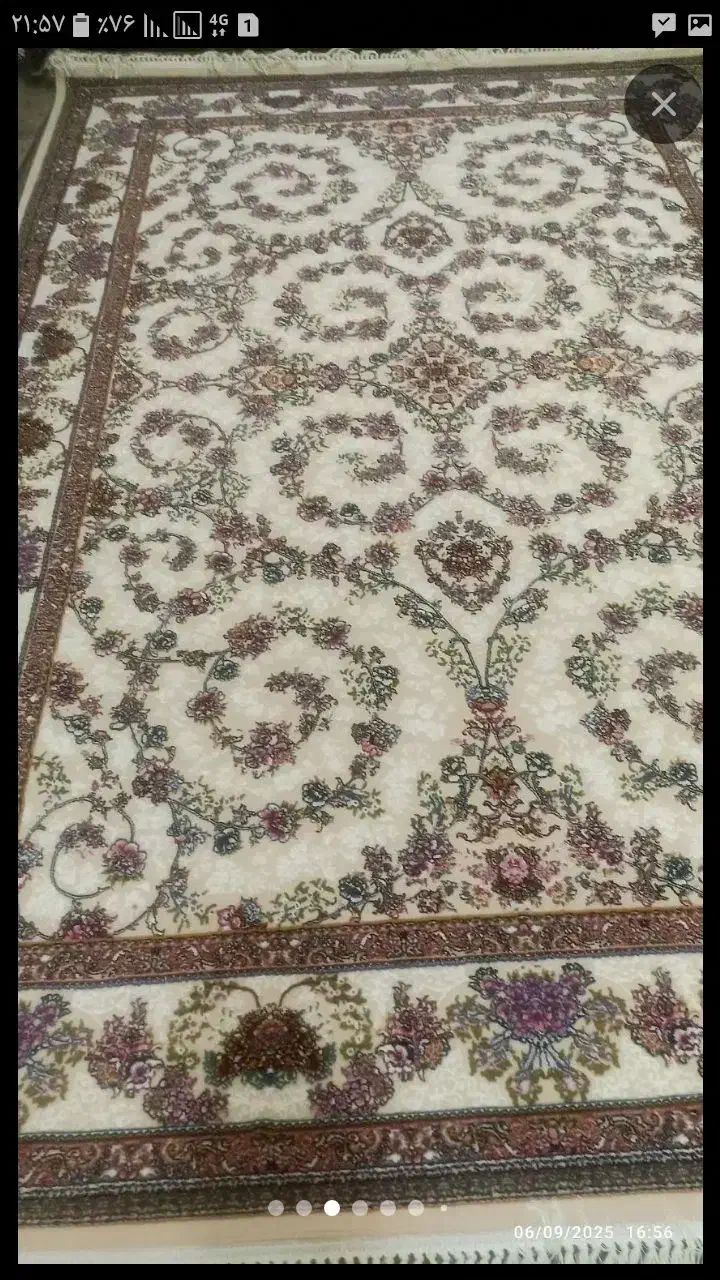 فرش ۶متری نو داخل پلاستیک|فرش|قرچک, زیبا شهر|دیوار