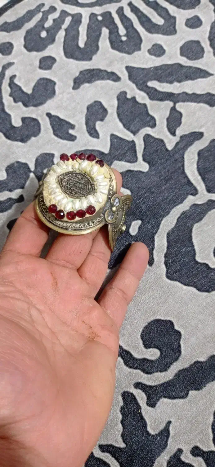 دستبند آنتیک نقره قاجاری|جواهرات|پاکدشت, حصار امیر|دیوار