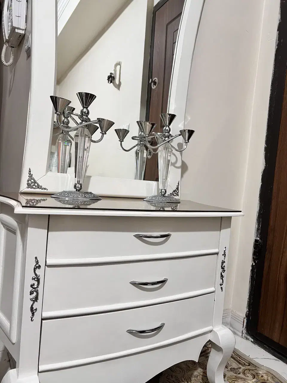 کنسول آینه شمعدون|بوفه، ویترین، کنسول|تهران, خرمشهر|دیوار