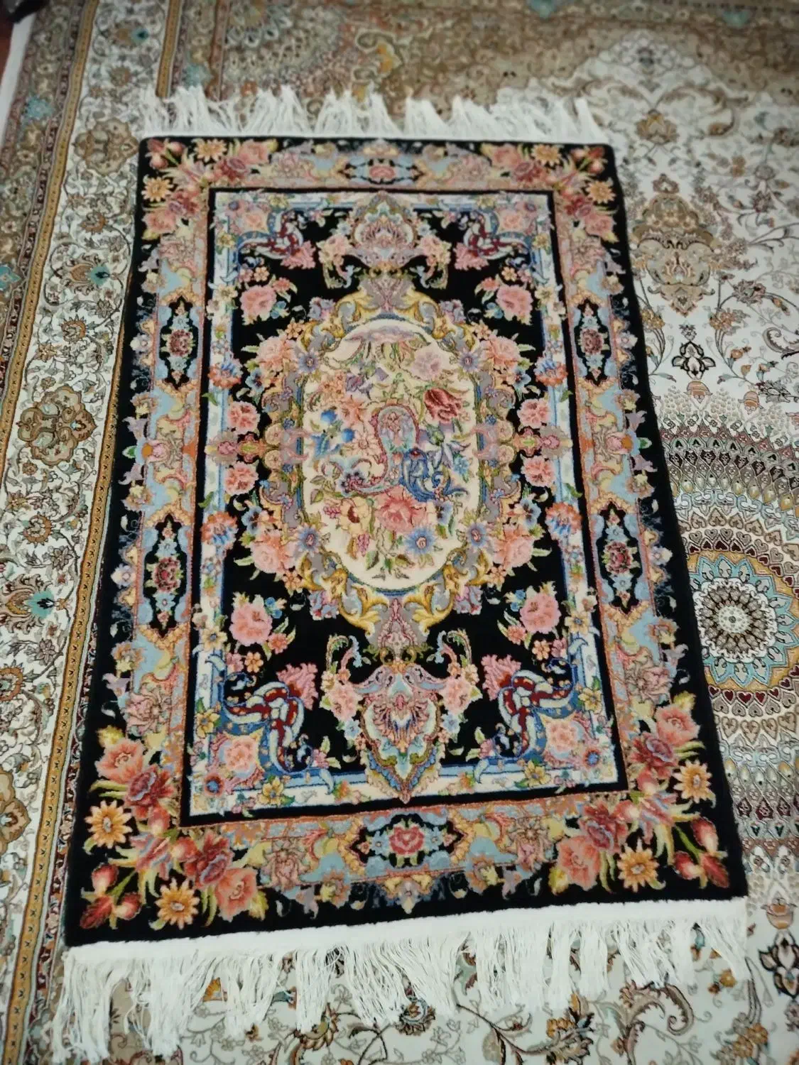 قالی مرینوس طرح سالاری|فرش|ایذه, |دیوار