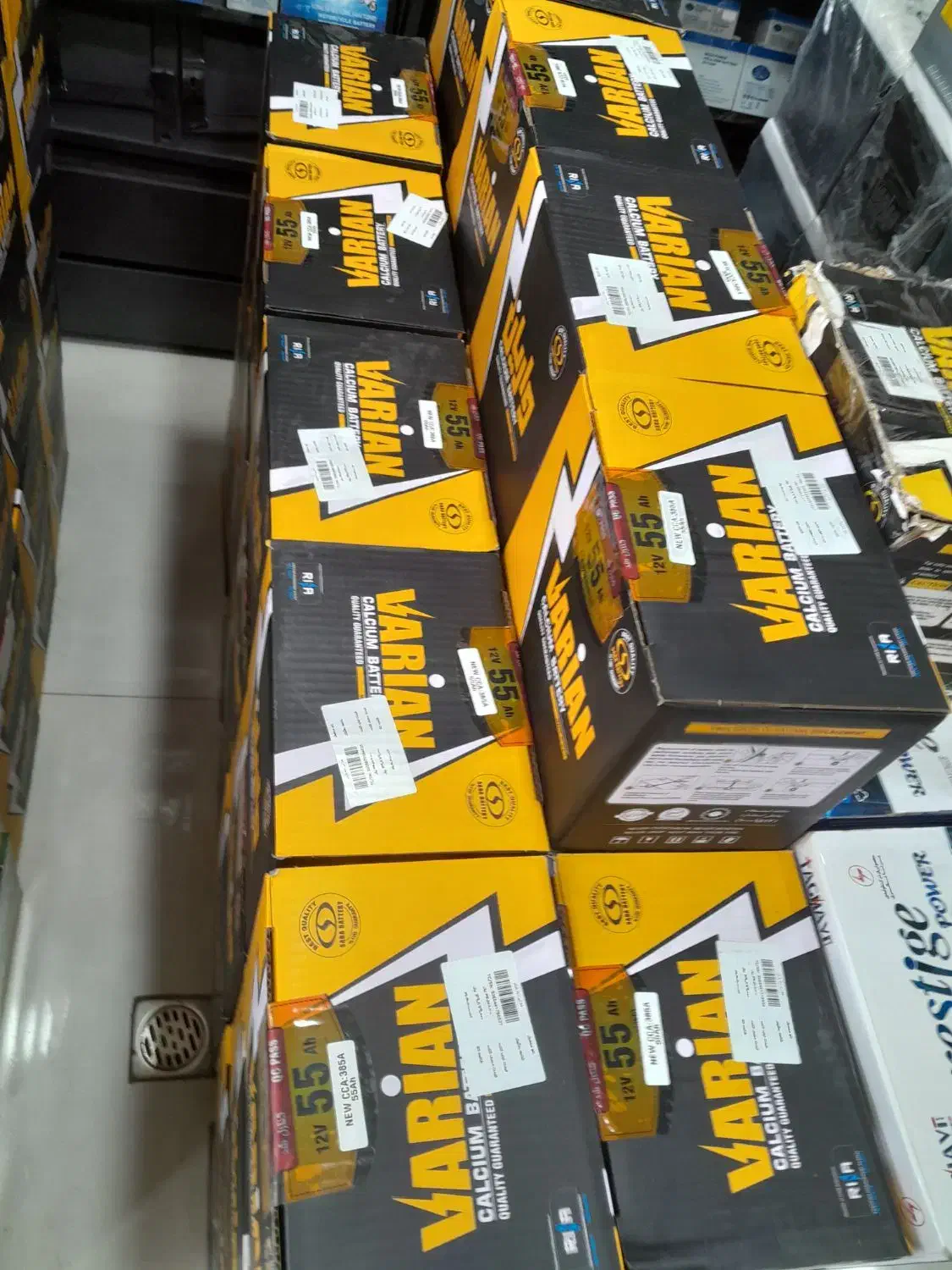 بو پی اس باتری ماشینهای ایرانی و خارجی|قطعات یدکی و لوازم جانبی|قم, بوستان علوی|دیوار