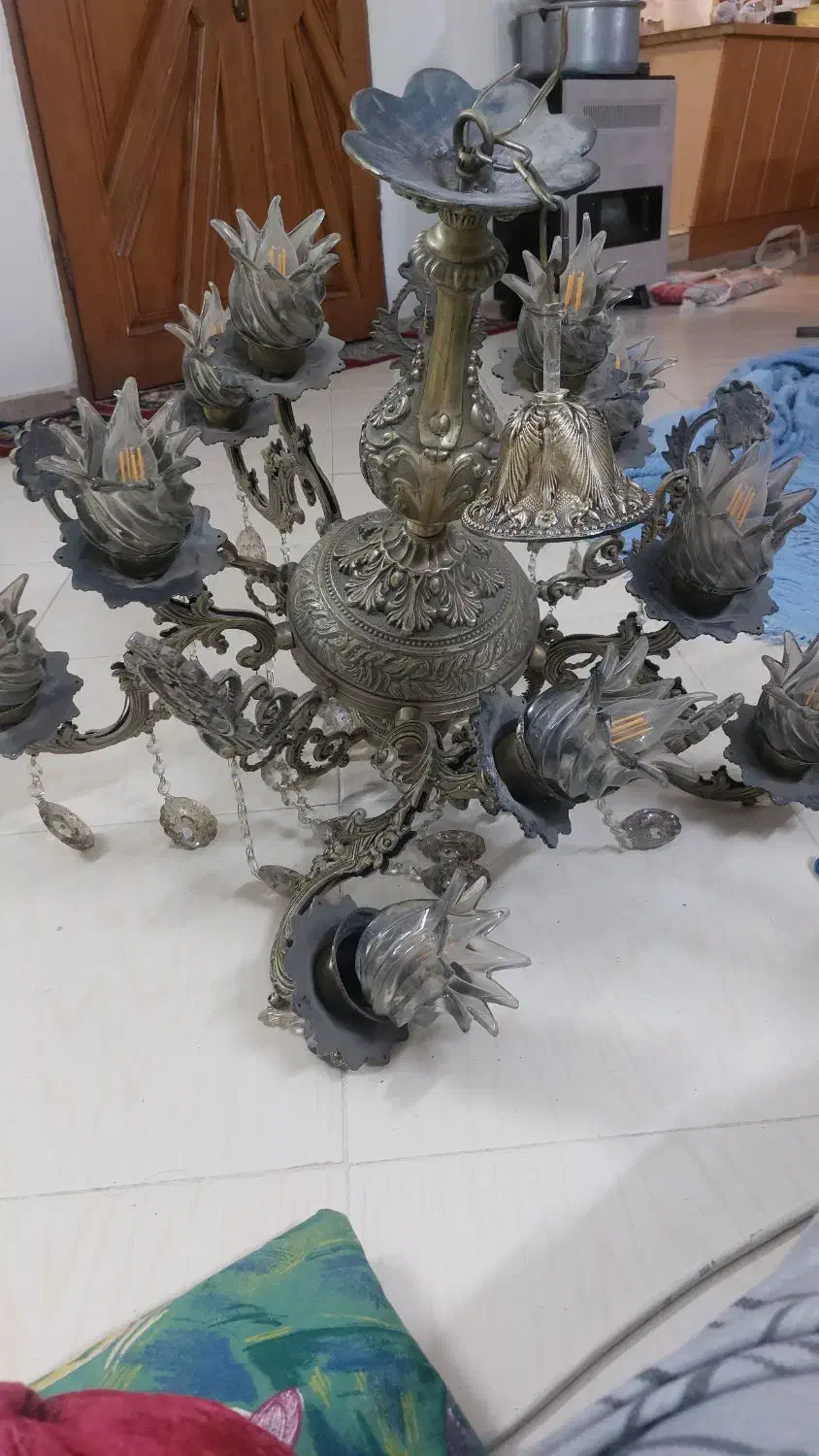 یک عدد لوستر|لوستر و چراغ آویز|مشهد, رضاشهر|دیوار