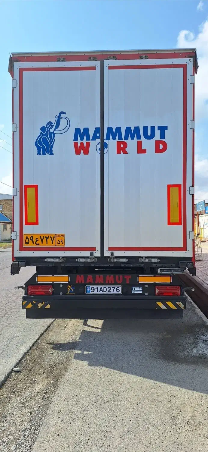 کانتینر چادری ماموت ۴درب|خودرو سنگین|گمیشان, |دیوار