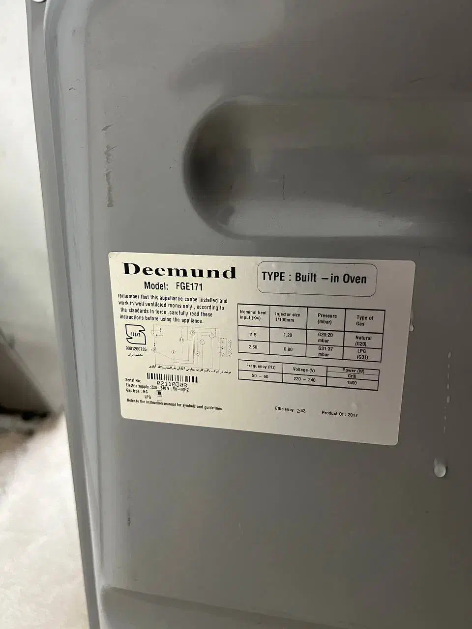 فر دیموند|اجاق گاز و لوازم برقی پختوپز|قم, در بهشت|دیوار