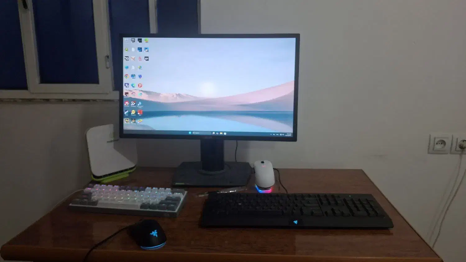 سیستم گیمینگ کامل همراه کیس مانیتور وموس کیبورد|رایانه رومیزی|اهواز, اسلام آباد شرقی|دیوار