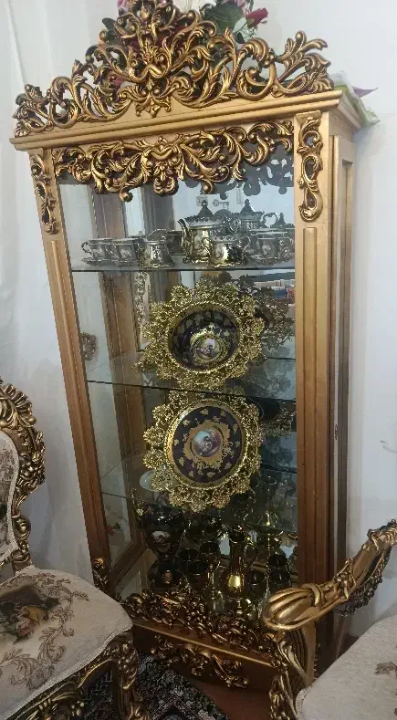 بوفه چوبی|بوفه، ویترین، کنسول|تبریز, |دیوار