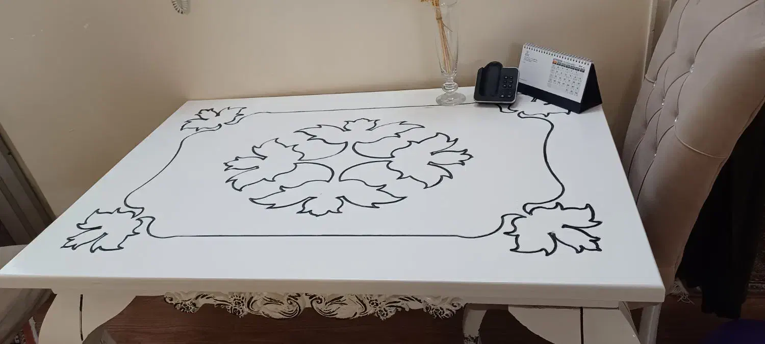 میز غذاخوری ۴نفره|میز و صندلی غذاخوری|خوی, |دیوار