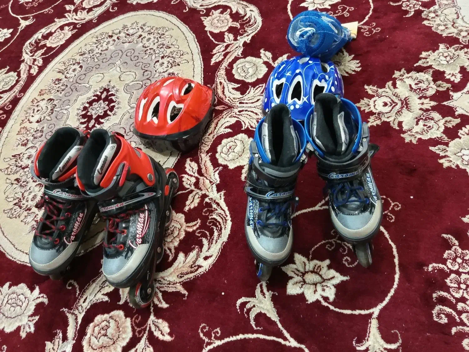 کفش اسکیت + تجهیزات|دوچرخه، اسکیت، اسکوتر|ساوه, |دیوار