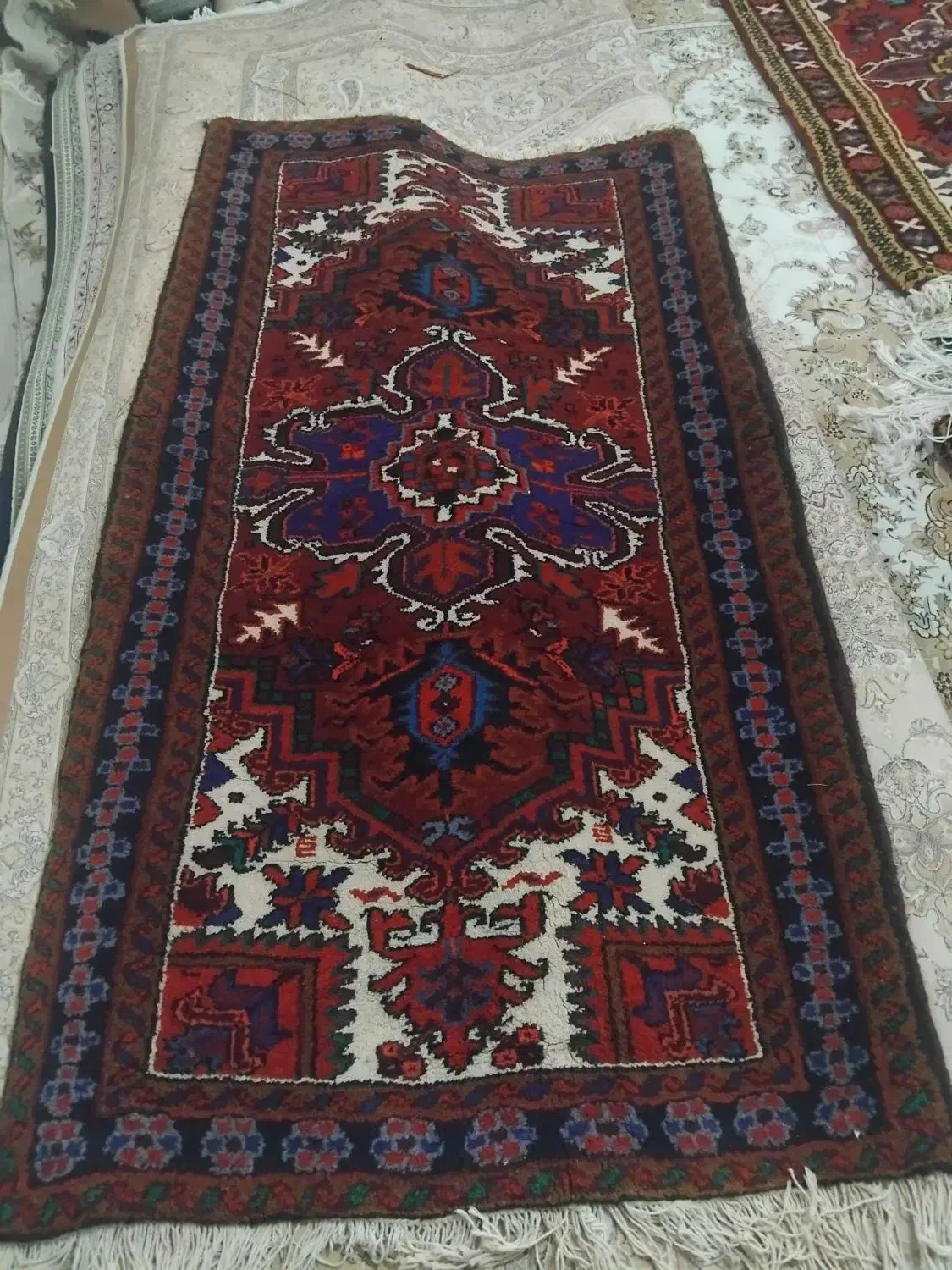 فرش دستباف خواب دار|فرش|باسمنج, |دیوار