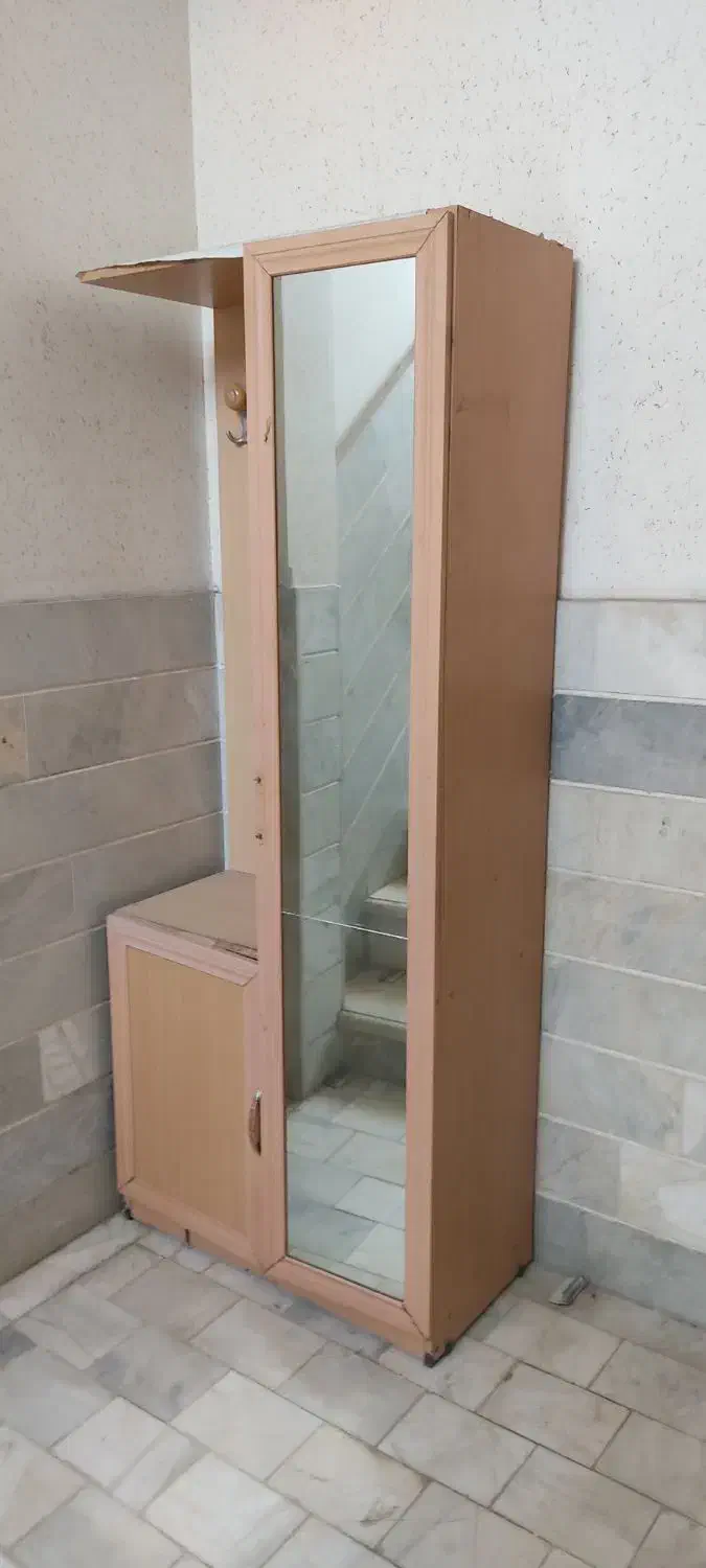 کمد لباس و جاکفشی|جاکفشی، کمد، دراور|قزوین, |دیوار