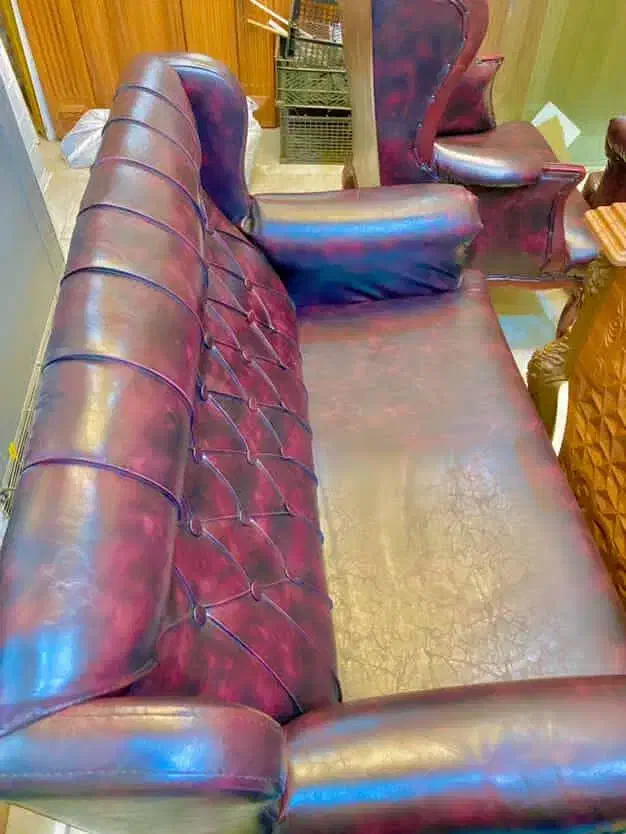 فروش ویژه ۲ ست مبل چرم|مبلمان اداری|آمل, |دیوار